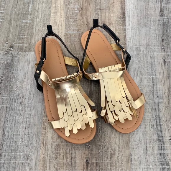 H&M Other - H&M gold fringe sandals